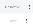 Statuts des utilisateurs